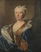 Hyacinthe Rigaud Portrait de Madame Grimaudet oil painting artist